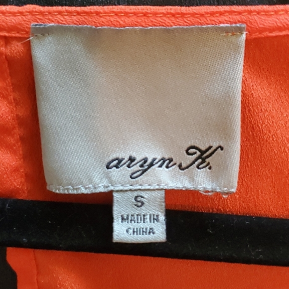 Colorblock long sleeve blouse - Picture 4 of 4